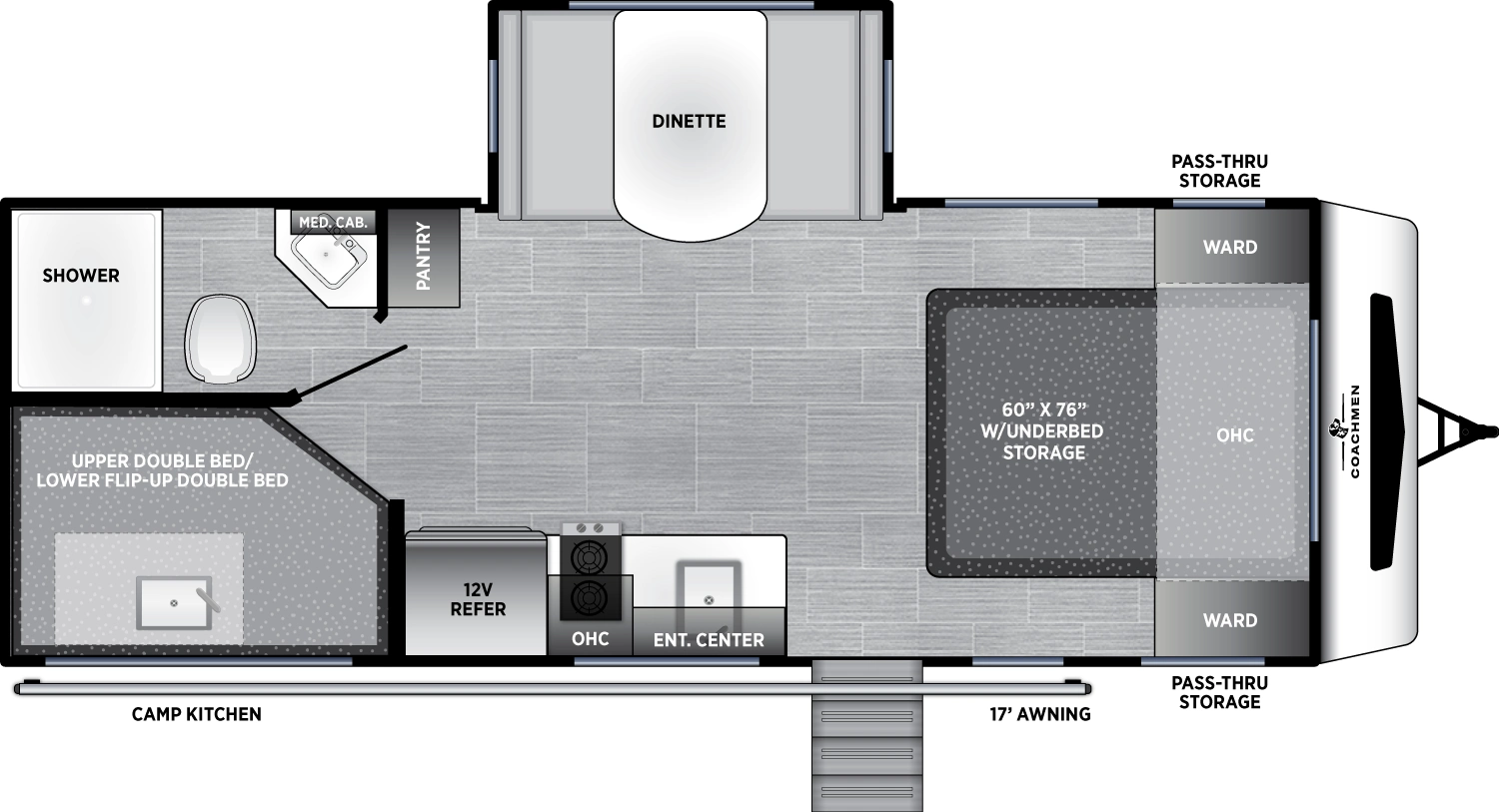 Freedom Express Select 21SE Floorplan